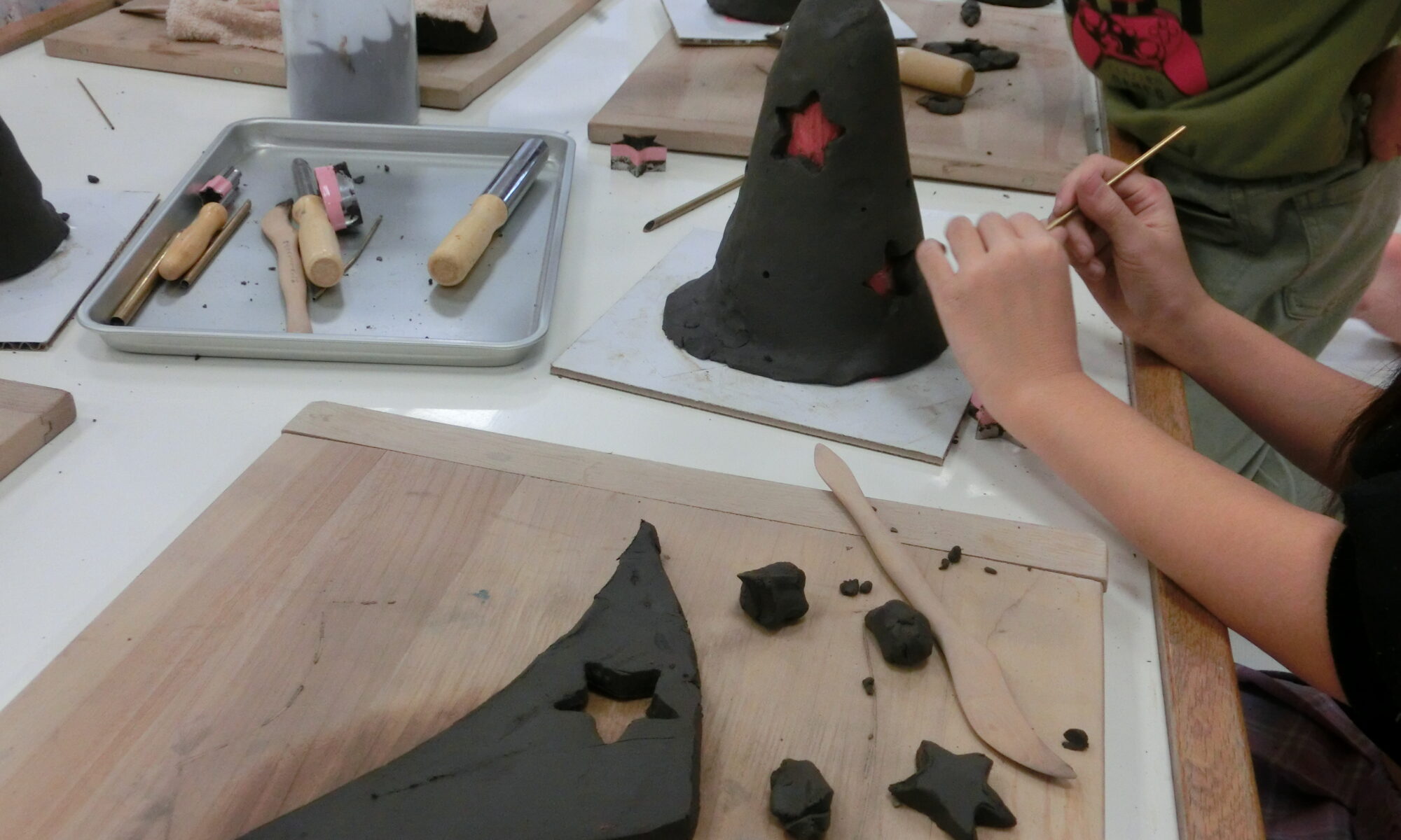 やきものでキャンドルホルダーをつくろう5