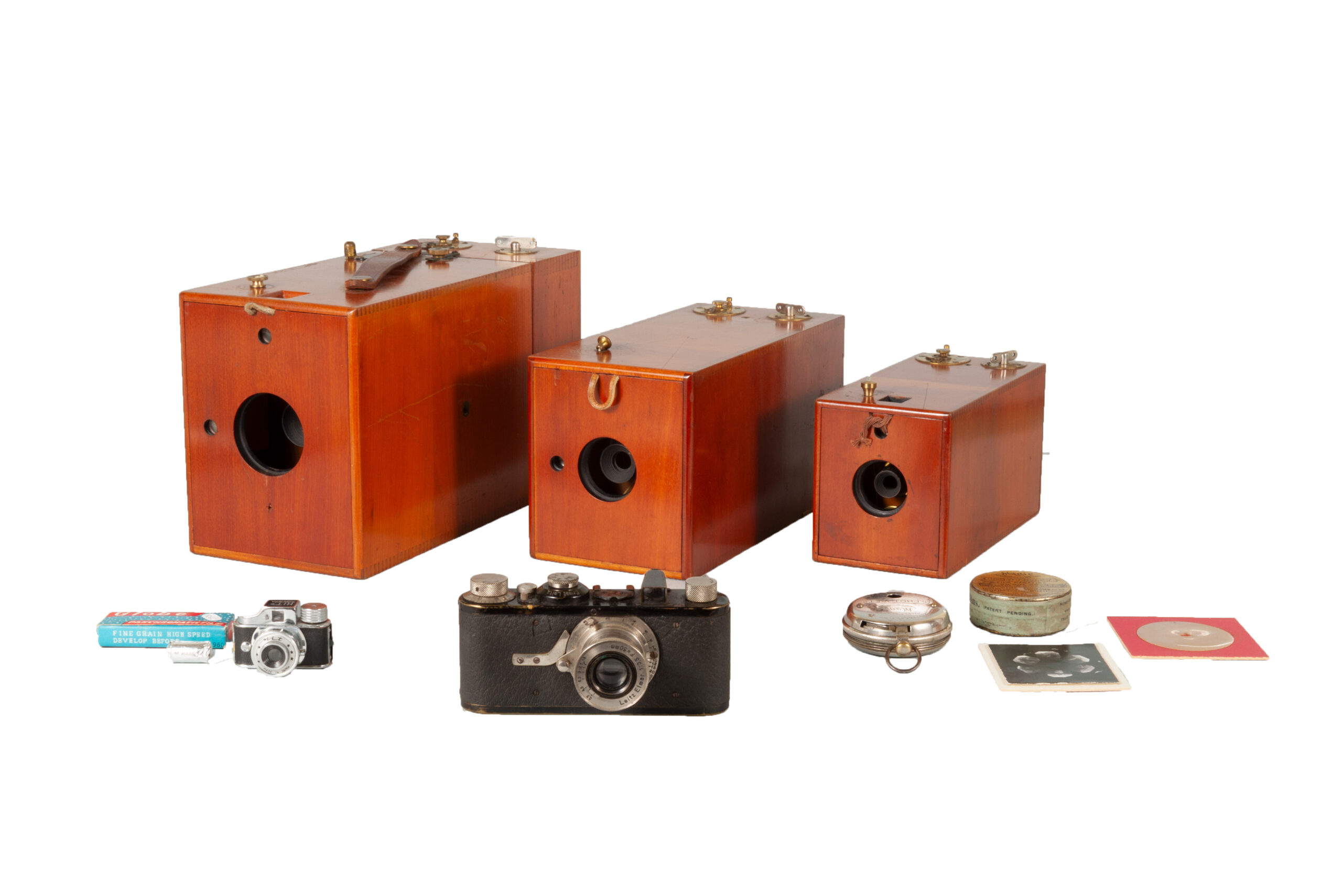 いろいろなフィルムのカメラ