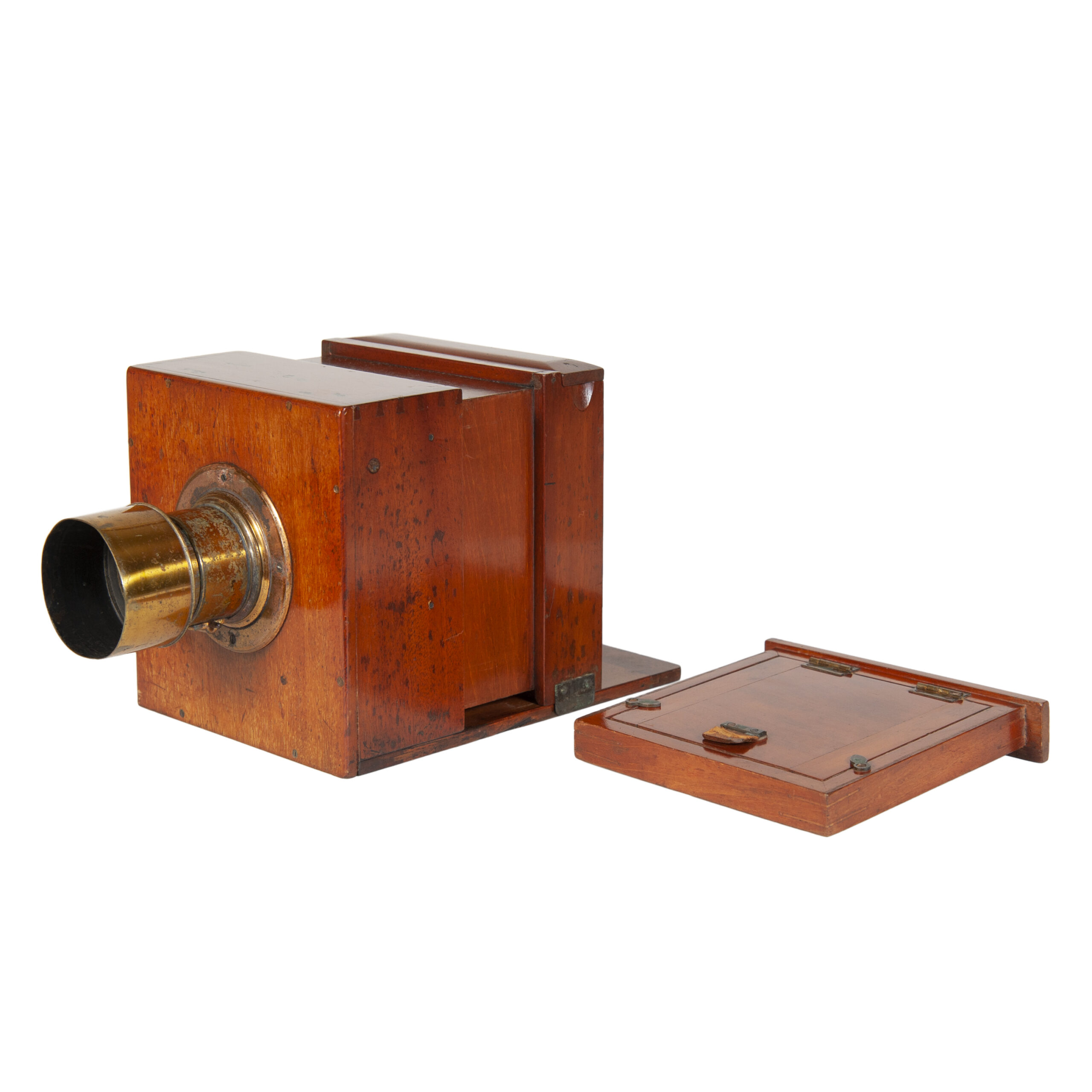 ボックス型ダゲレオタイプ・湿板カメラ