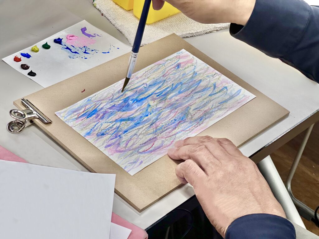 ふれるをえがく 音楽や触感を絵で表そう」 – 横浜市民ギャラリー